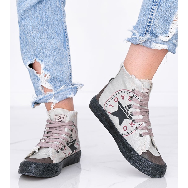 BM Nadi női szürke bokacipő 1