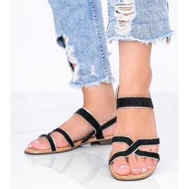 Fekete Rosina női szandál 1