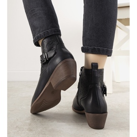 Fekete Jodhpur csizma Monroy csatdal 1