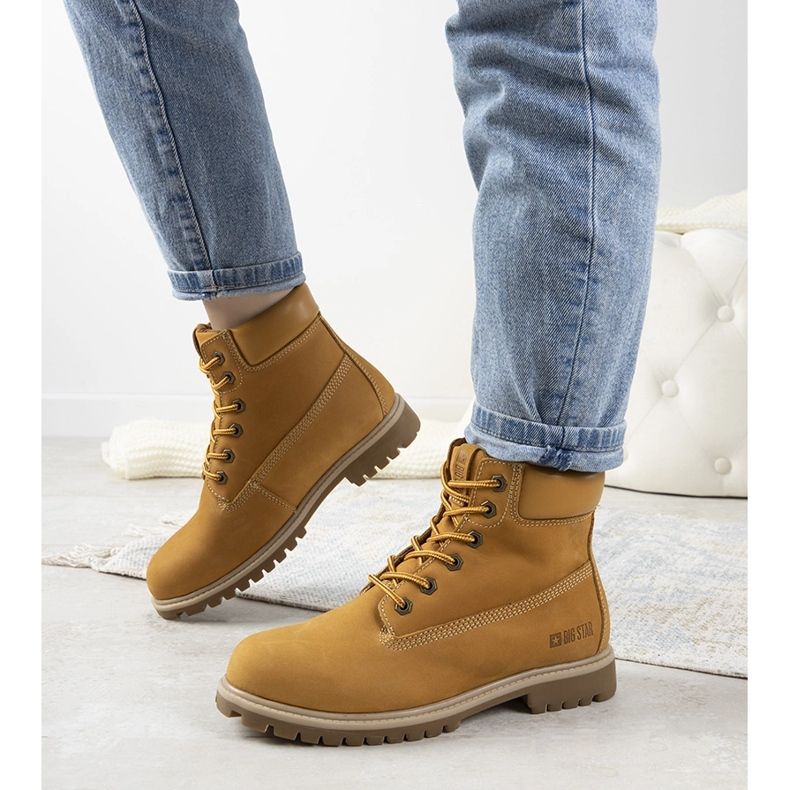 Big Star Amitee teve női túracipő barna 1