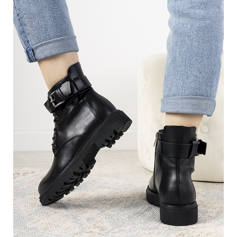 Black Cross Jeans Amadis női csizma fekete 1