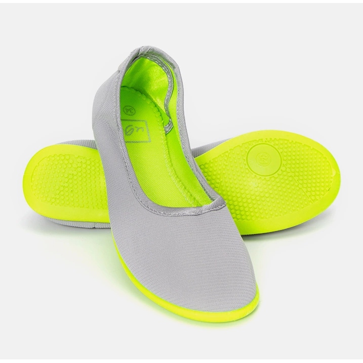 Geneseo szürke és zöld gyerek balerinák 1 Geneseo szürke és zöld gyerek balerinák 1