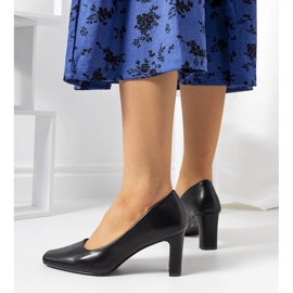 Fekete női Graves pumpák 1