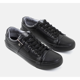 Fekete férfi Big Star GG174029 tornacipő 1