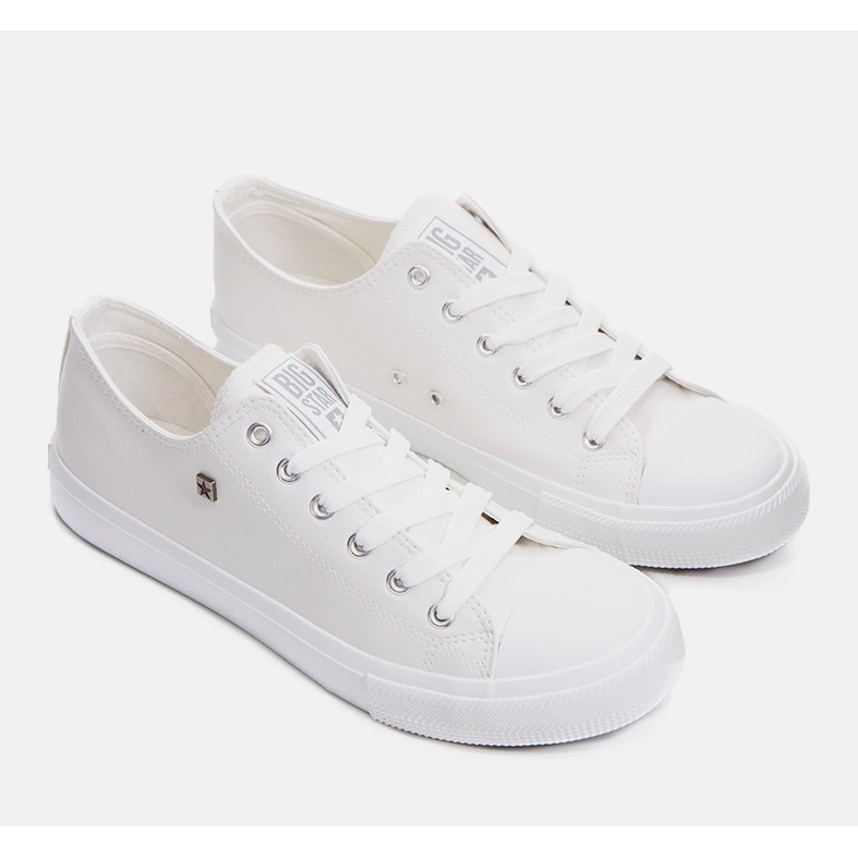 Fehér férfi Big Star V174347 tornacipő 1