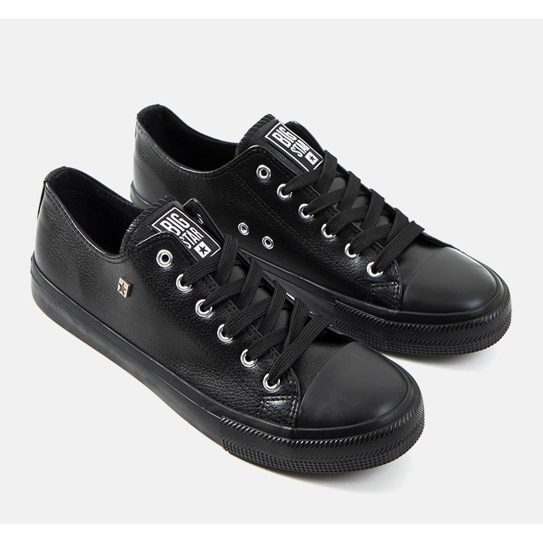 Fekete férfi Big Star V174345 tornacipő 1