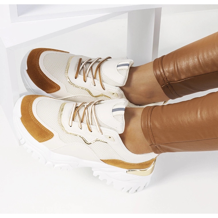 Osorio bézs sportcipő 2