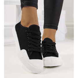 Rivas női fekete tornacipő 1