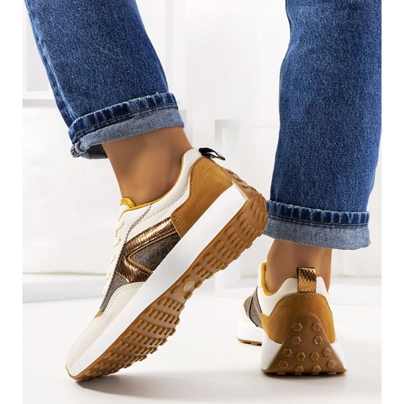 Női barna Isham tornacipő bézs 1 Női barna Isham tornacipő bézs 1