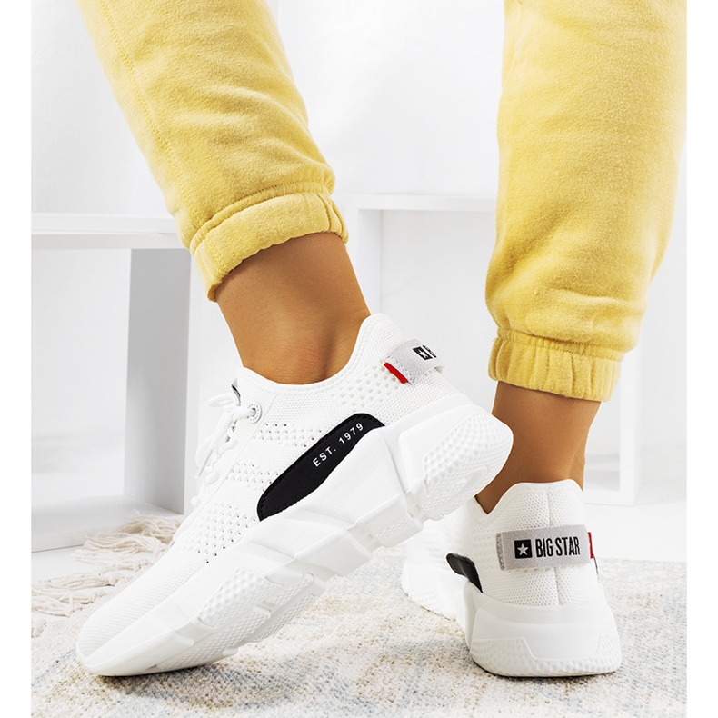 Fehér tornacipő Big Star JJ274271 1