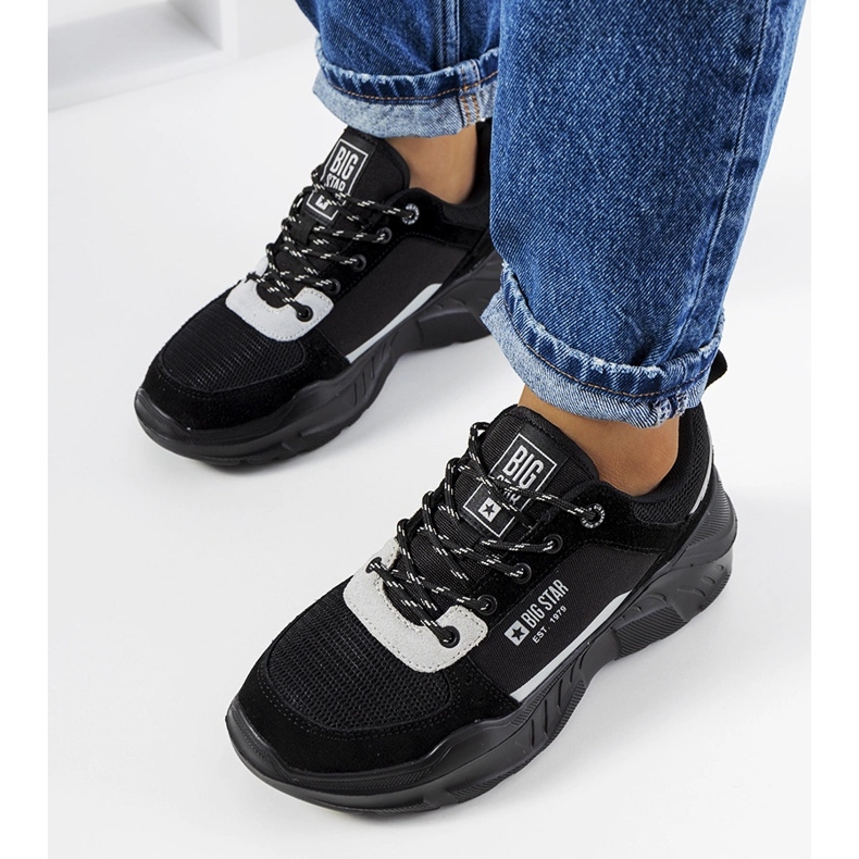 Black Big Star JJ274289 tornacipő fekete 1