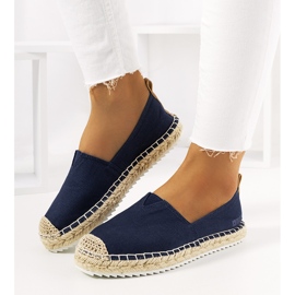 Big Star női sötétkék espadrillák HH274500 1