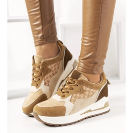 Barna tornacipő nőknek Eryn sportcipő 1