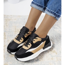 Fekete Pagnotto női tornacipő bézs 1