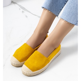 Sárga Mathea női espadrillák 1