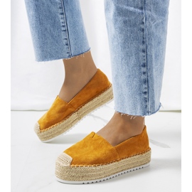 Barna espadrillák a Dione platformon 1