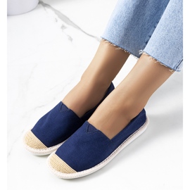 Tanner női sötétkék espadrillák 1