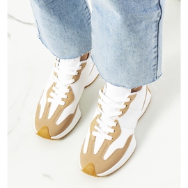 Bézs Cohen női tornacipő fehér 1 Bézs Cohen női tornacipő fehér 1