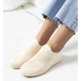 Santen bézs színű sportcipő 1