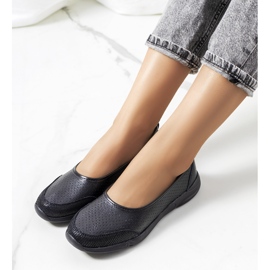 Mirjam fekete bőr balerinák 1 Mirjam fekete bőr balerinák 1