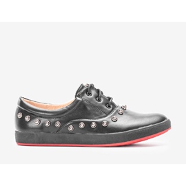 Fekete Kooi gyerek tornacipő 1