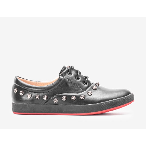 Fekete Kooi gyerek tornacipő 1