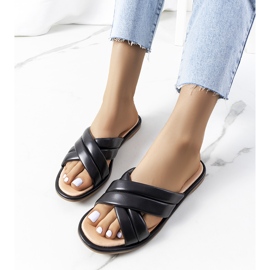 Fekete női Thines papucs 1