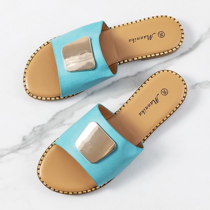 Kék női Synan papucs 1