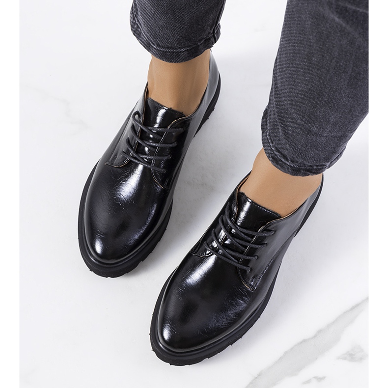 Mungo fekete női cipő 1