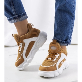 Barna színű női Bonina tornacipő fehér 1