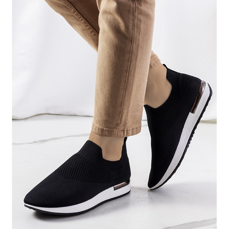 Fekete Atlanta tornacipő 1