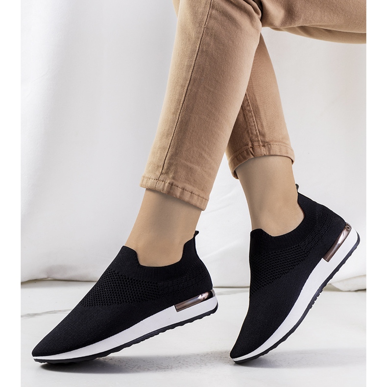 Fekete Atlanta tornacipő 2