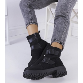 Fekete öko-velúr csizma a Leurbosttól 1 Fekete öko-velúr csizma a Leurbosttól 1