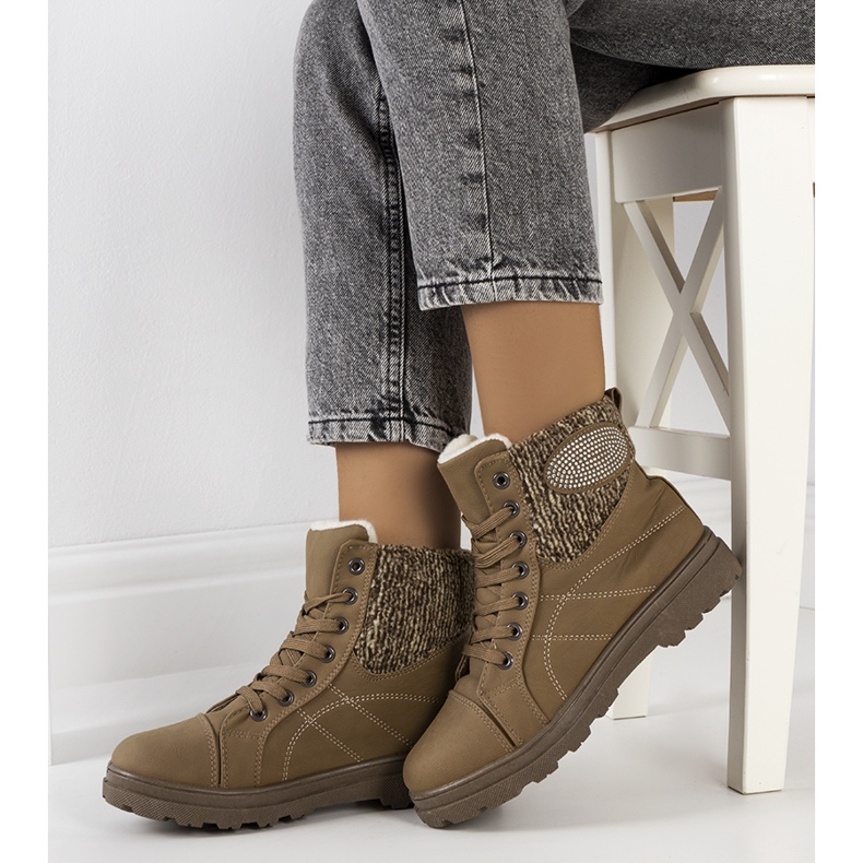 Zöld szigetelt csizma a Wilkins-től 1