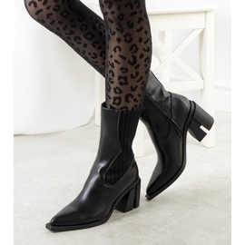 Alanna fekete cowboy csizma 1