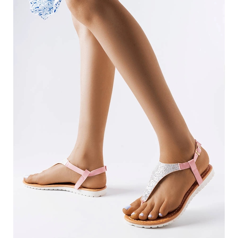 Falls női rózsaszín szandál 1