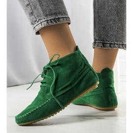 BM Zöld Lalo öko-velúr csizma 1