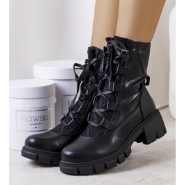 PA1 Fekete női Alcaraz csizma 1