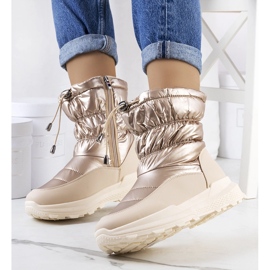 Arany hós csizma Houle mandzsettával bézs 1 Arany hós csizma Houle mandzsettával bézs 1