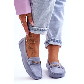 Női klasszikus velúr cipők, kék Corinell 3 Női klasszikus velúr cipők, kék Corinell 3