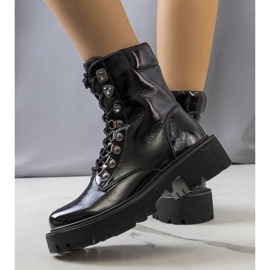 PA1 Fekete csizma az Iglesi traktortalpon 1