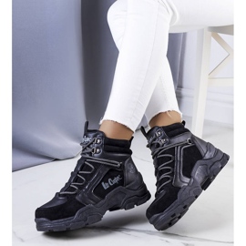 Fekete szigetelt csizma LCJ-22-31-1441L Lee Cooper 1