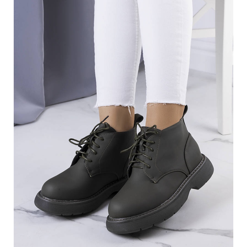 Savino zöld szigetelt csizma 1