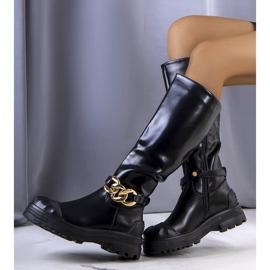 PA1 Fekete szigetelt Cerreto csizma 2