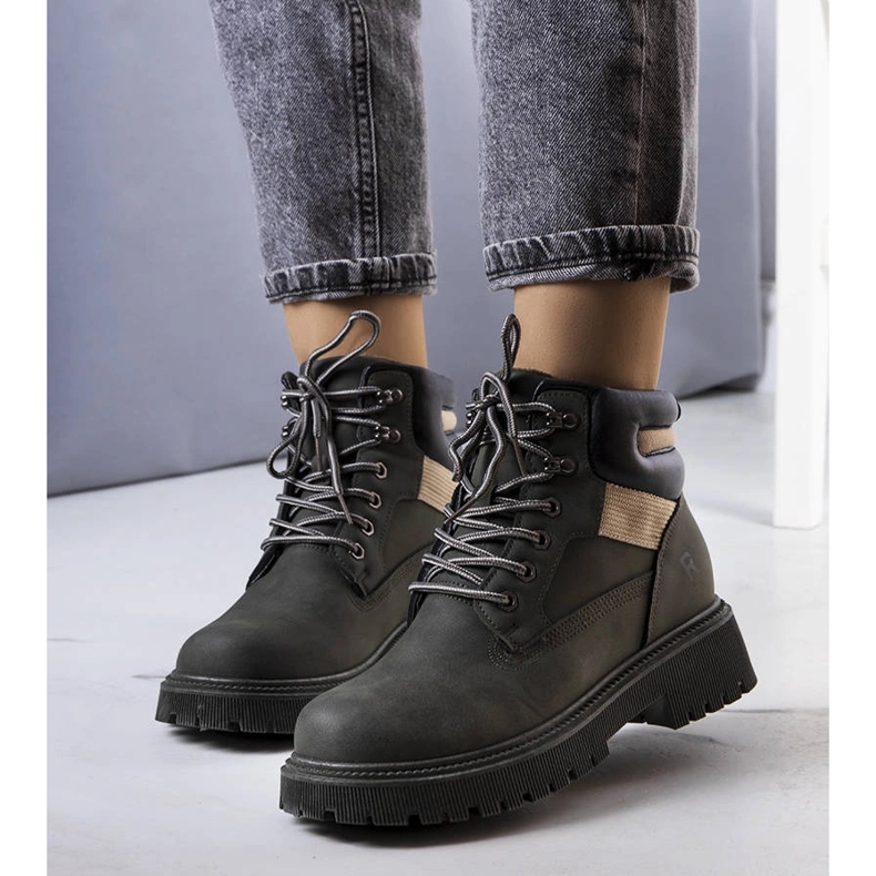 Zöld, szigetelt Nadel csizma 1