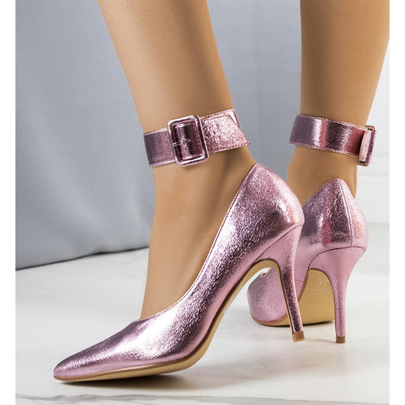 BM Lila fémes Janin tűk sokszínű rózsaszín 1