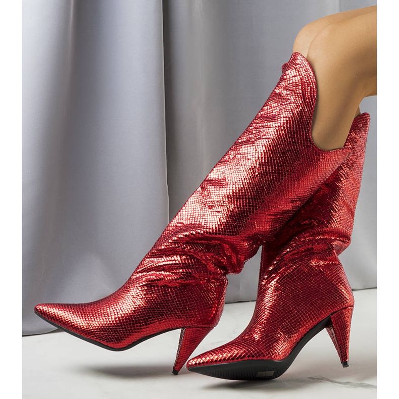 BM Kova piros hőszigetelt csizma 1