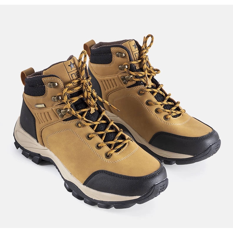 Tervo férfi barna szigetelt csizma fekete 1 Tervo férfi barna szigetelt csizma fekete 1