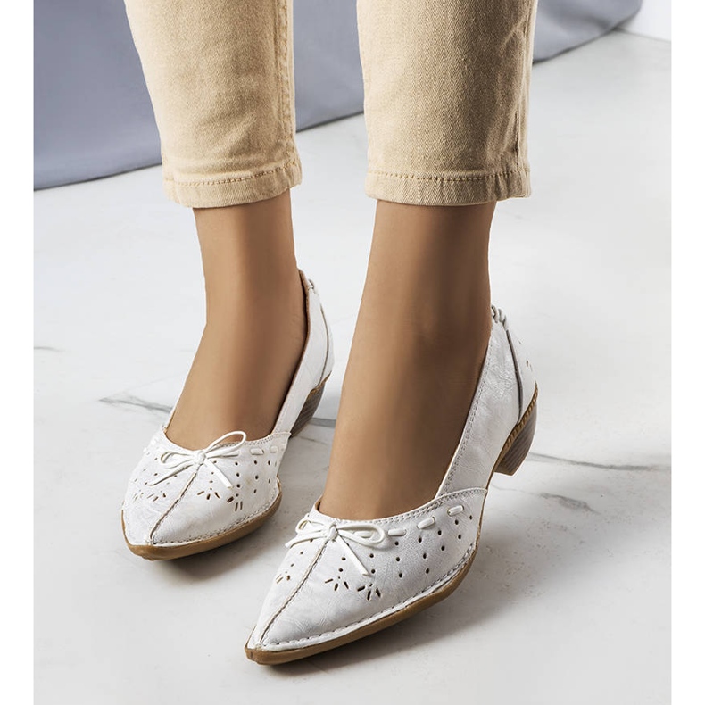 BM Glazko fehér balerinák 1