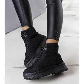 Fekete szigetelt Isaias csizma 1